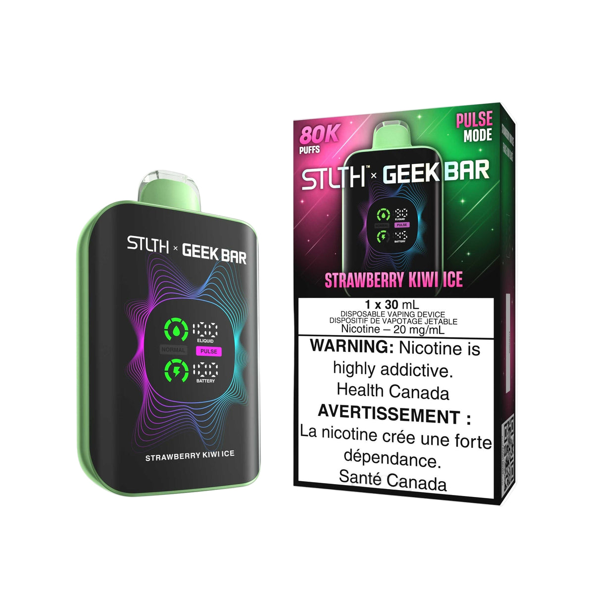 STLTH x Geek Bar - Strawberry Kiwi Ice (PROV)