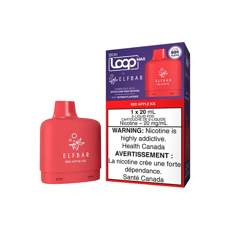 STLTH Loop MAX x ELFBAR 50k - Red Apple Ice (PROV)