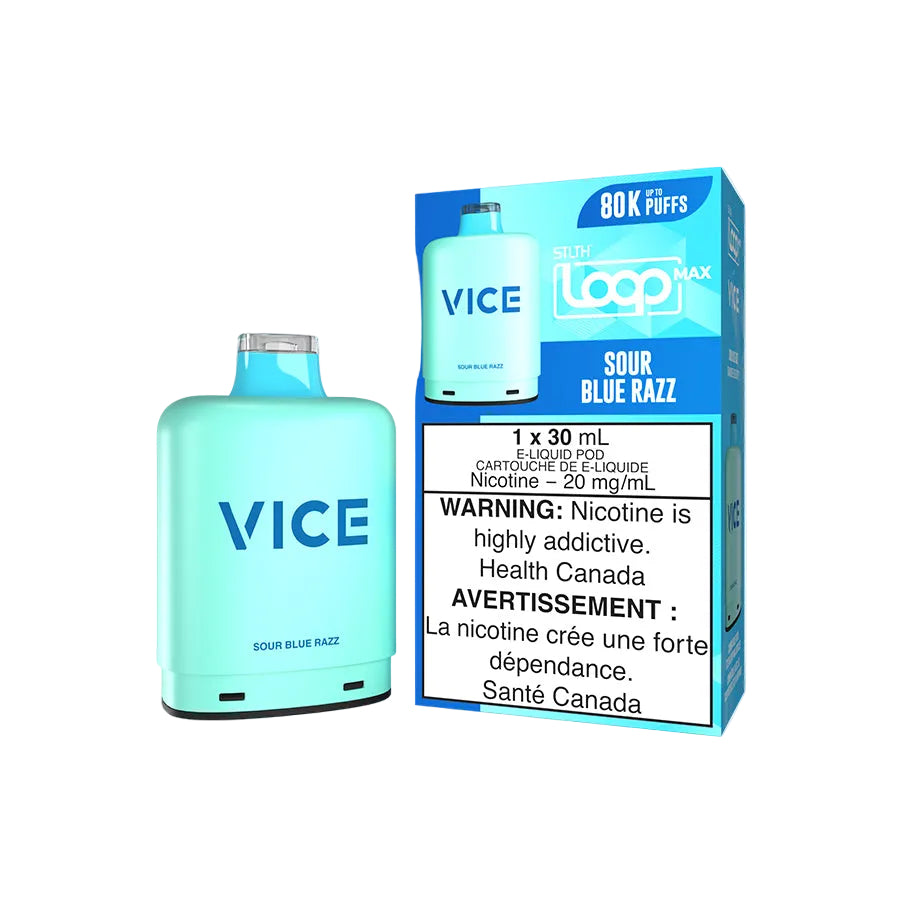 STLTH Loop MAX x Vice - Sour Blue Razz (PROV)
