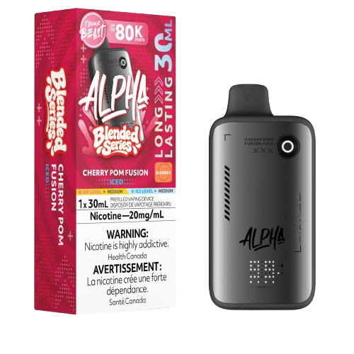 Flavour Beast ALPHA 80k - Blended Series - Cherry Pom Fusion Iced (PROV)