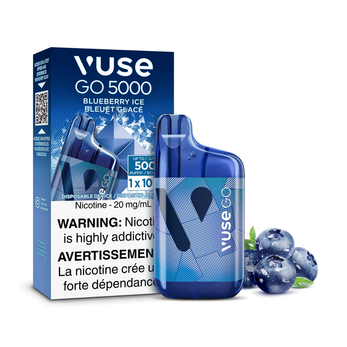 Vuse GO 5000 - Blueberry Ice