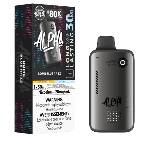 Flavour Beast ALPHA 80k - Bomb Blue Razz