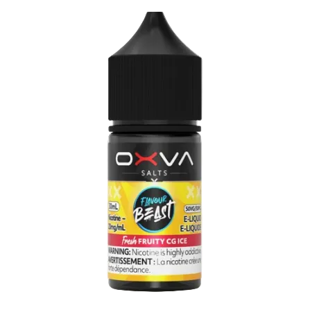Flavour Beast x OXVA - Fresh Fruity CG Ice 30 mL Salt (PROV)