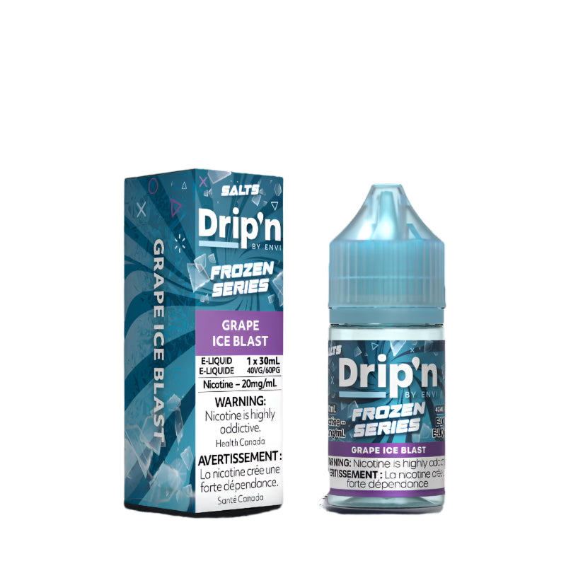Drip'n by Envi - Frozen Series - Grape Ice Blast 30 ml Salt (PROV)