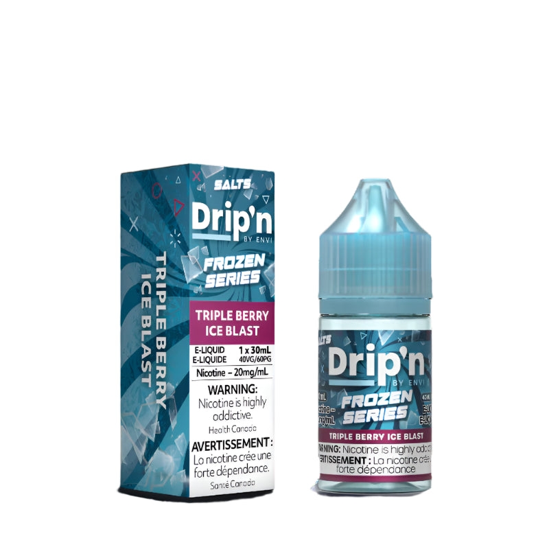 Drip'n by Envi - Frozen Series - Triple Berry Ice Blast 30 ml Salt (PROV)