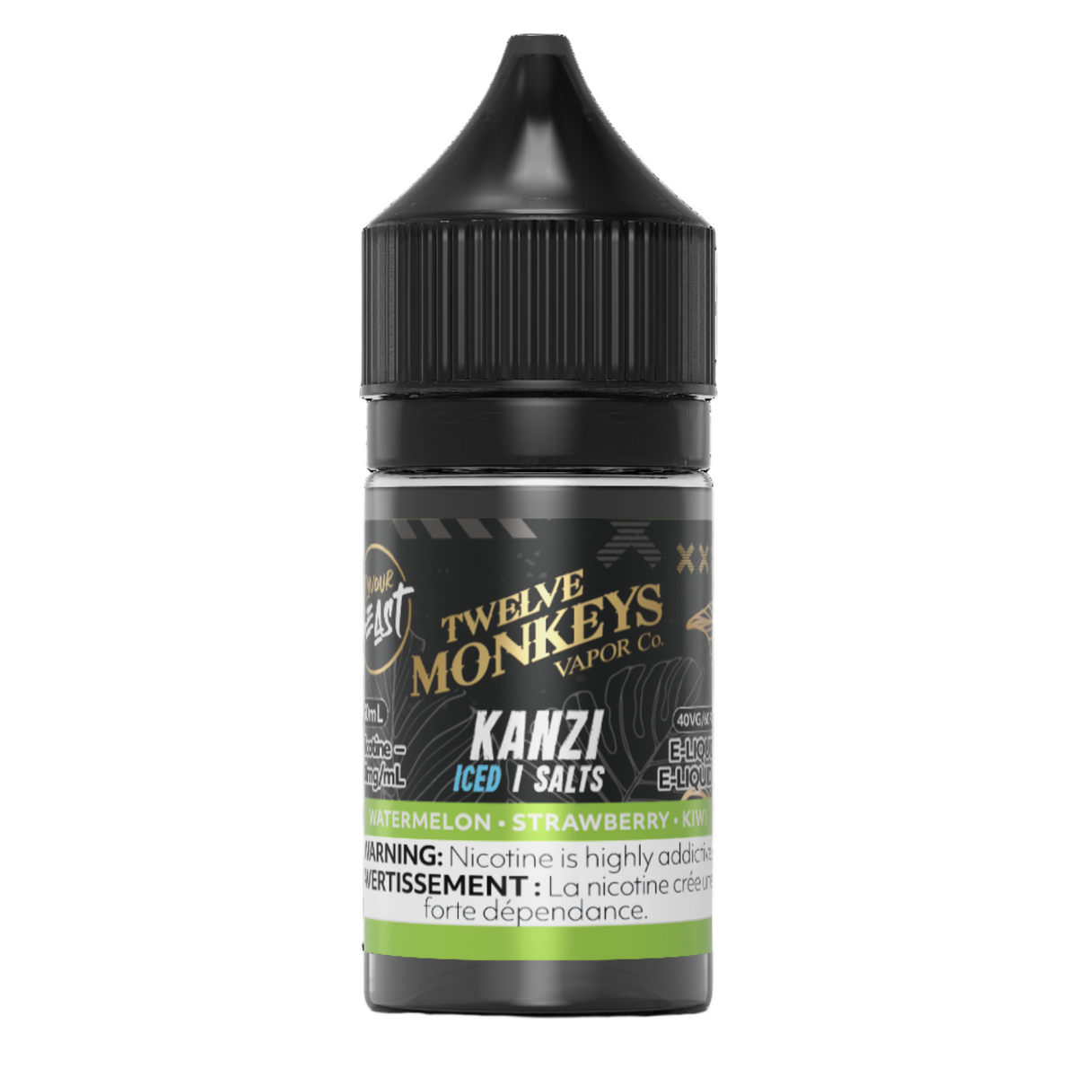 Flavour Beast x Twelve Monkeys - Kanzi Iced 30 ml Salt (PROV)