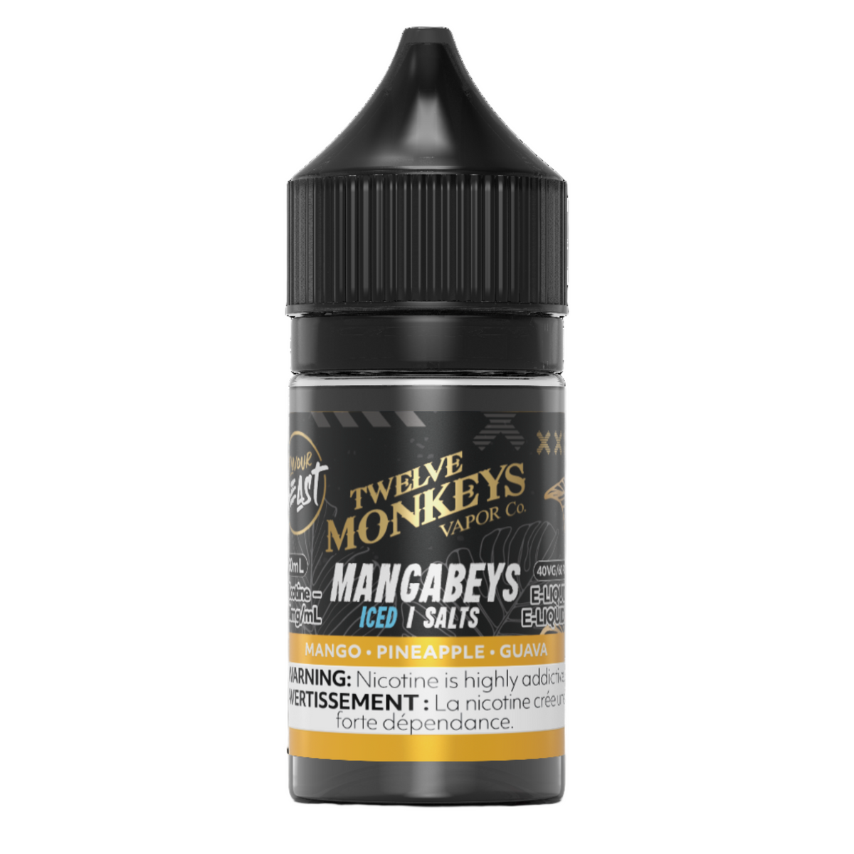 Flavour Beast x Twelve Monkeys - Mangabeys Iced 30 ml Salt (PROV)