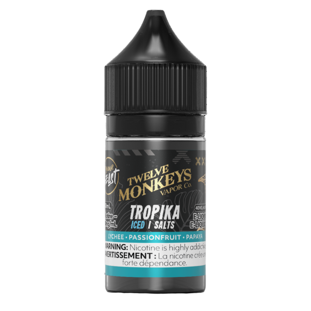 Flavour Beast x Twelve Monkeys - Tropika Iced 30 ml Salt (PROV)