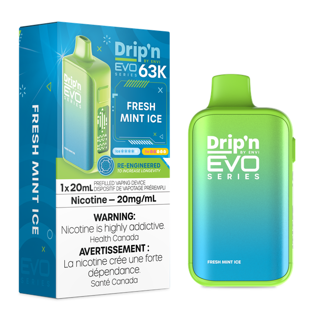Drip'n Evo 63k - Fresh Mint Ice (PROV)
