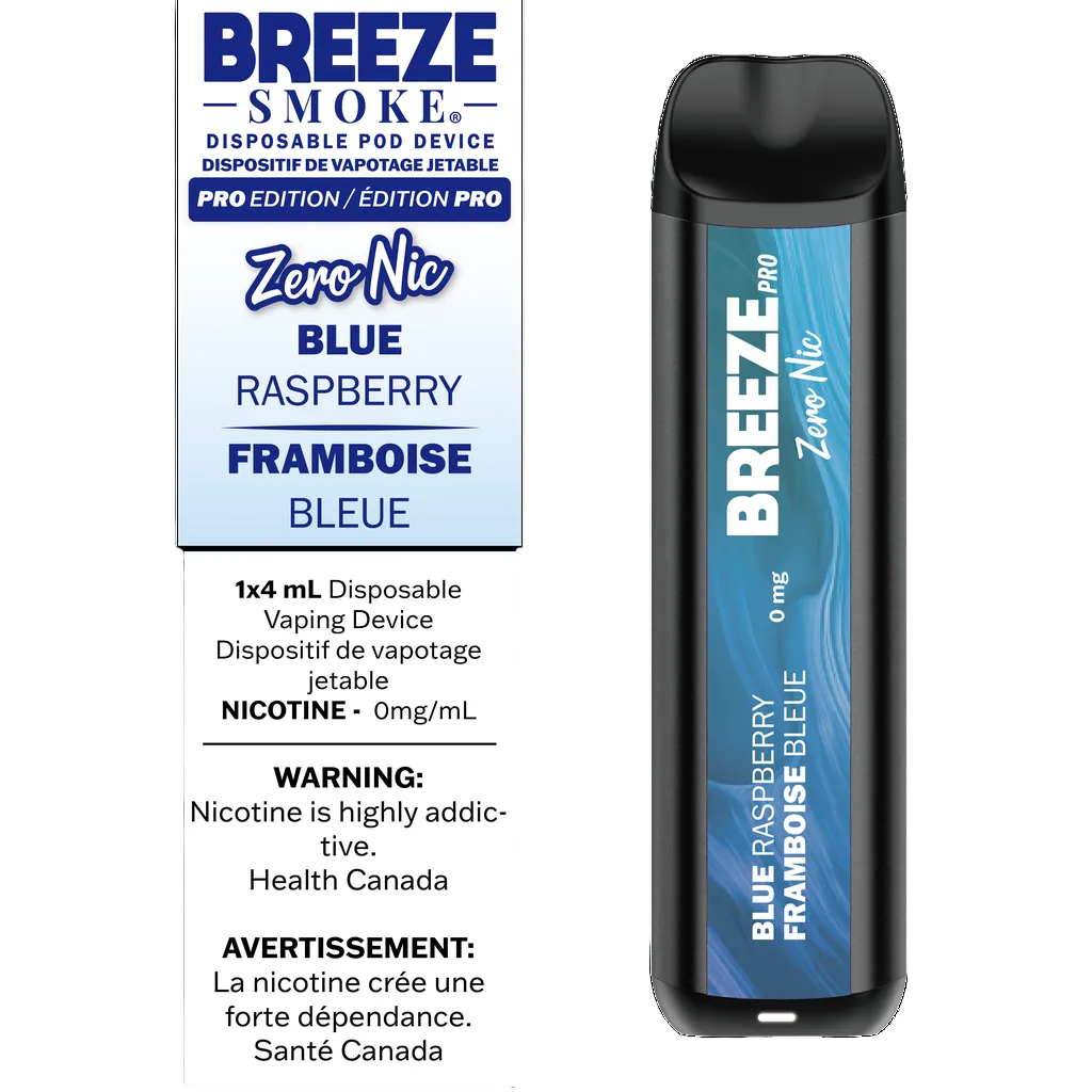 Breeze Zero Nic - Blue Raspberry (PROV)