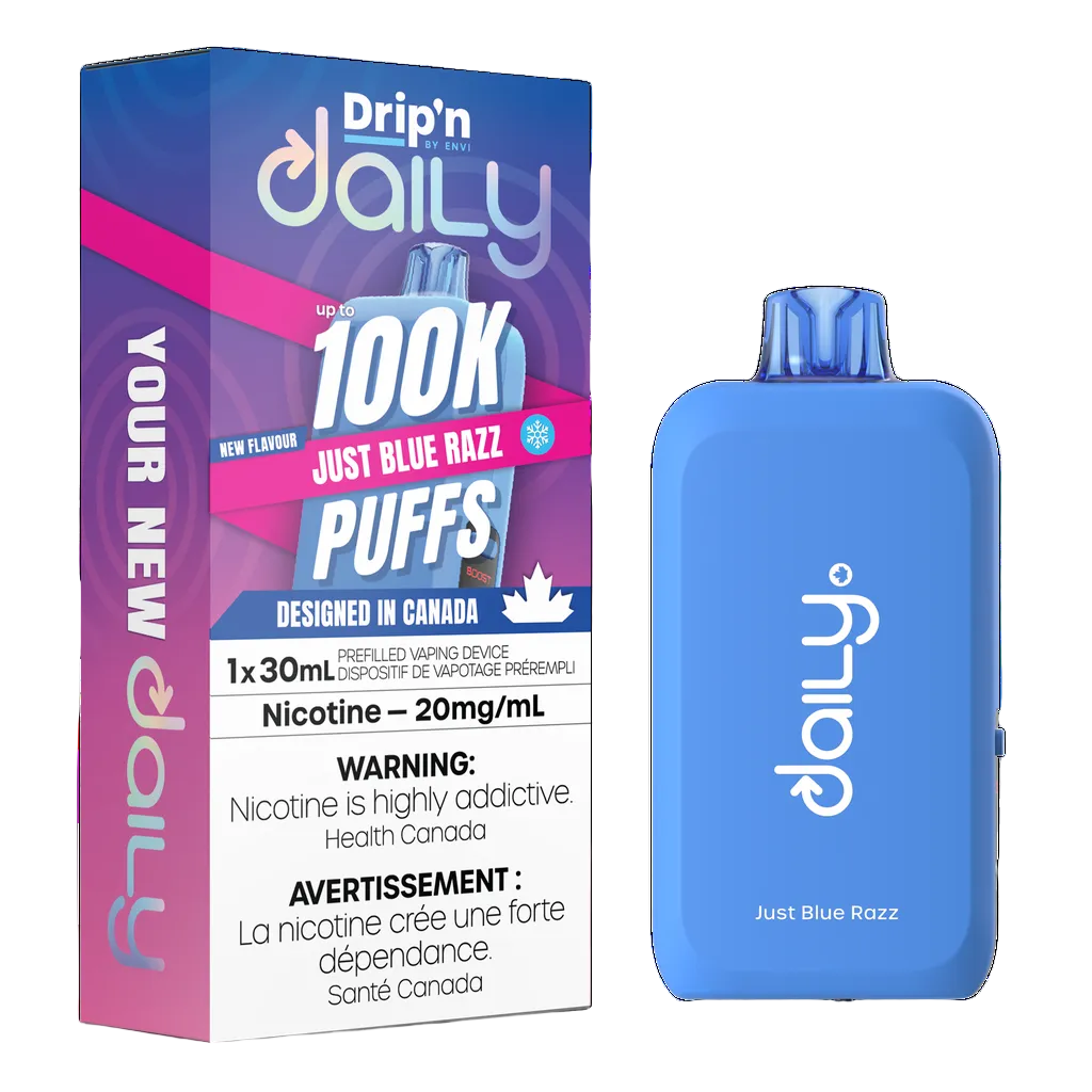 Drip'n Daily 100k - Just Blue Razz