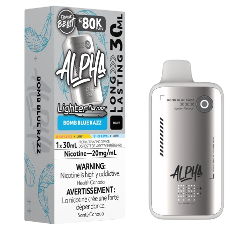 Flavour Beast ALPHA 80k Light Flavours Series - Bomb Blue Razz (PROV)