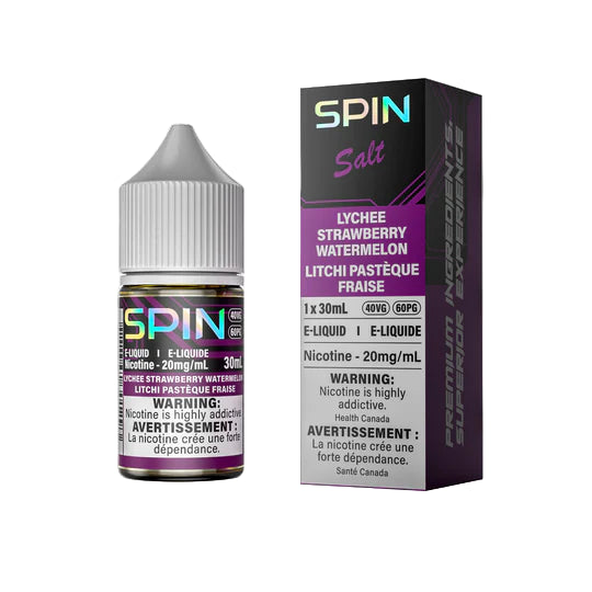 SPIN - Lychee Strawberry Watermelon 30 ml Salt (PROV)