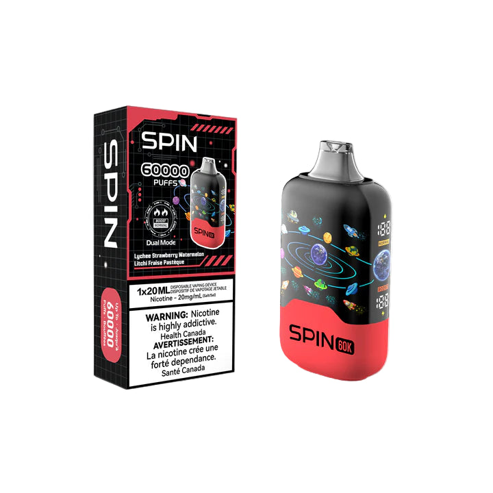 Spin 60k - Lychee Strawberry Watermelon (PROV)