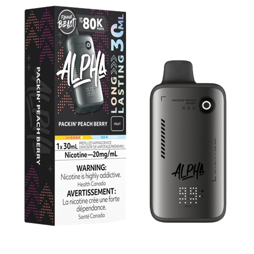 Flavour Beast ALPHA 80k - Packin' Peach Berry