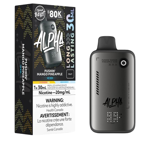 Flavour Beast ALPHA 80k - Pushin' Mango Pineapple Iced