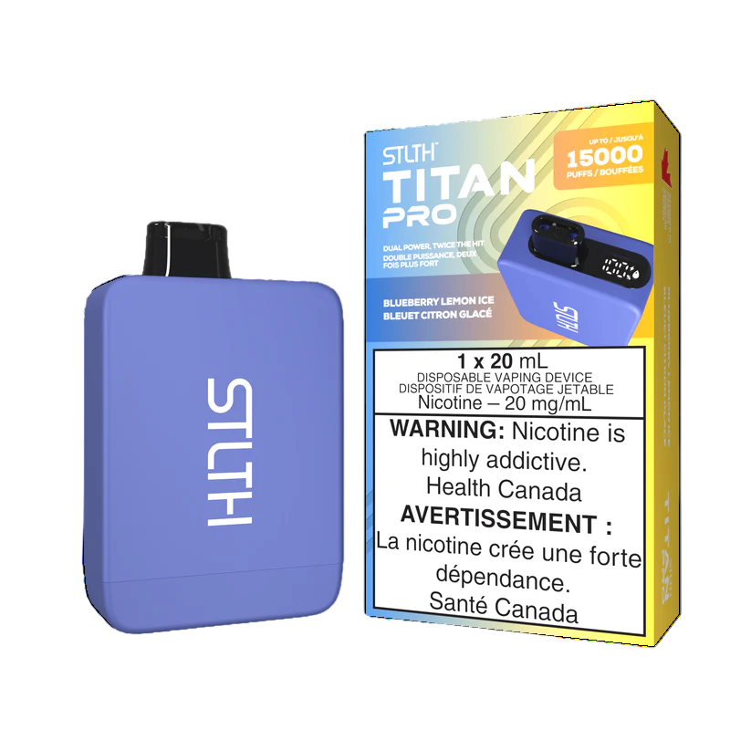STLTH Titan Pro 15K - Blueberry Lemon Ice (PROV)