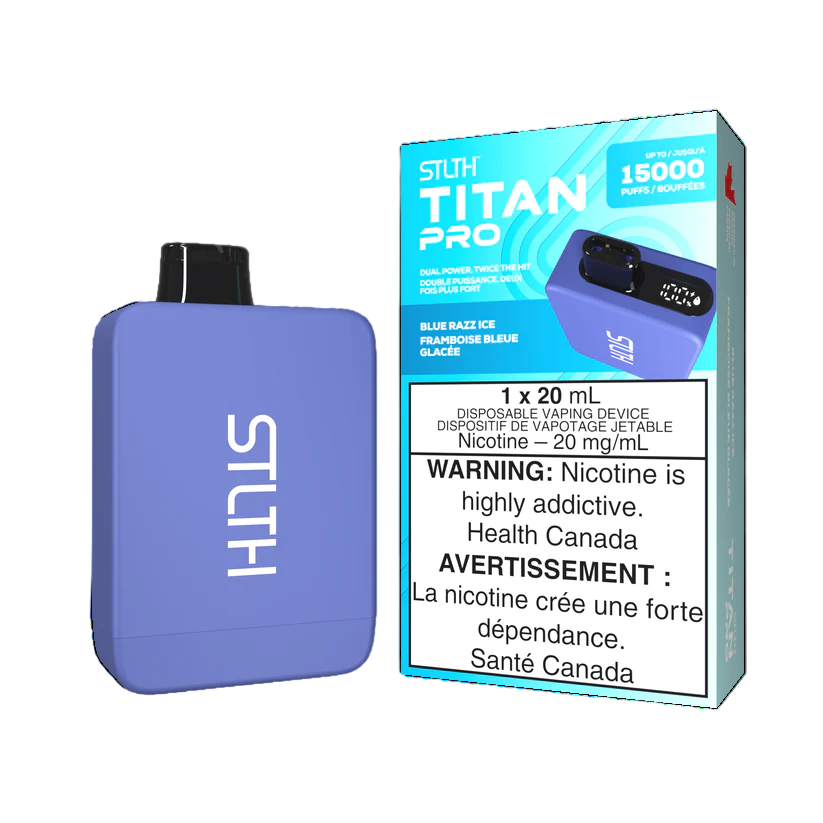 STLTH Titan Pro 15K - Blue Razz Ice (PROV)