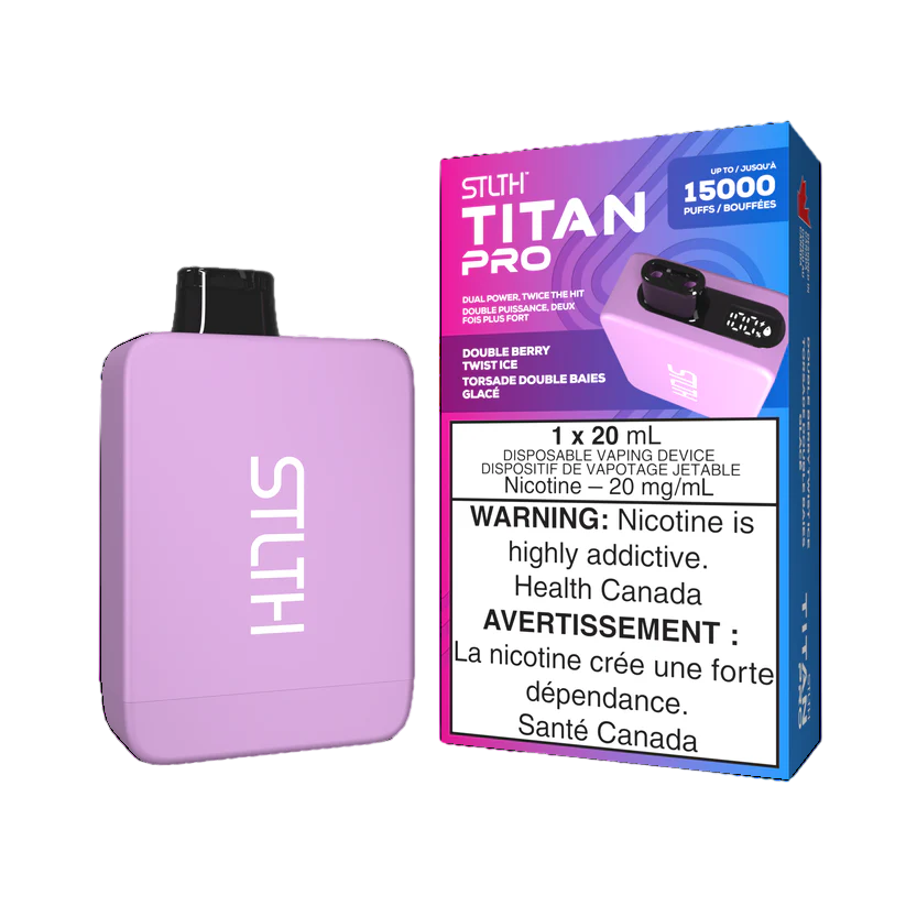 STLTH Titan Pro 15K - Double Berry Twist Ice (PROV)