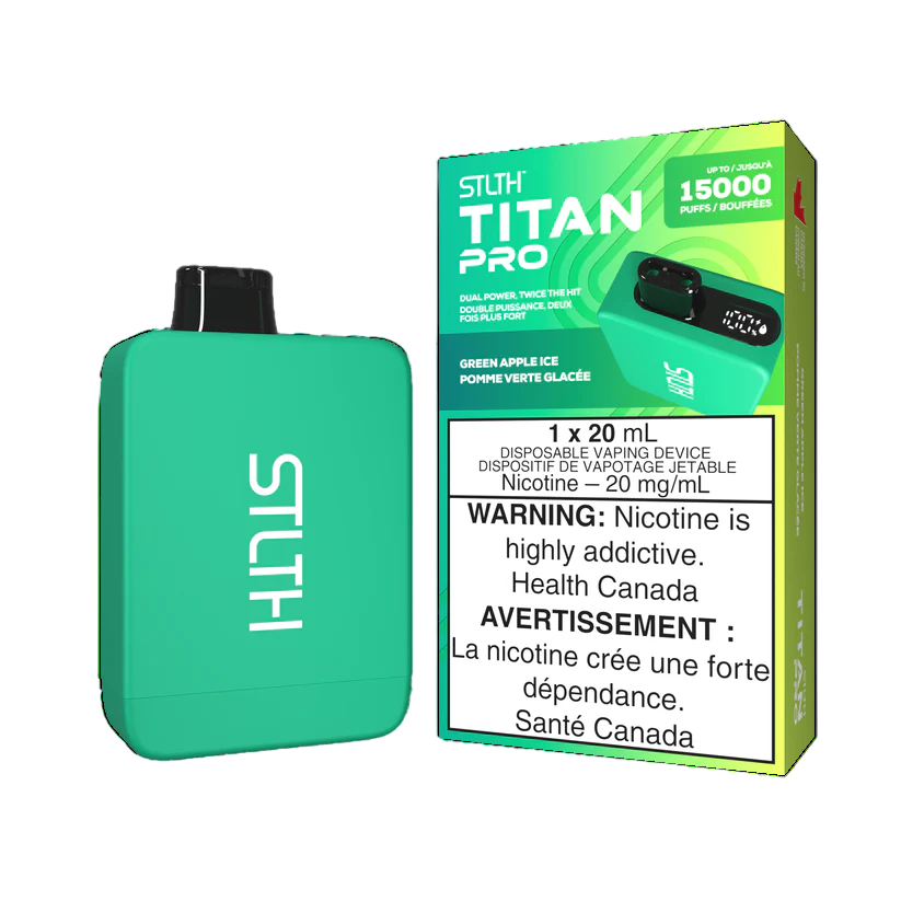 STLTH Titan Pro 15K - Green Apple Ice (PROV)