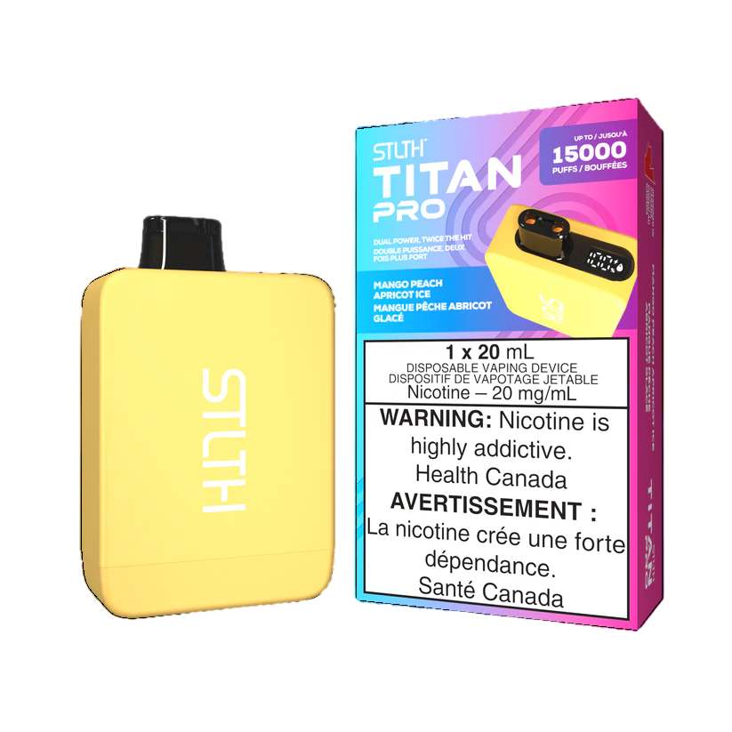 STLTH Titan Pro 15K - Mango Peach Apricot Ice (PROV)