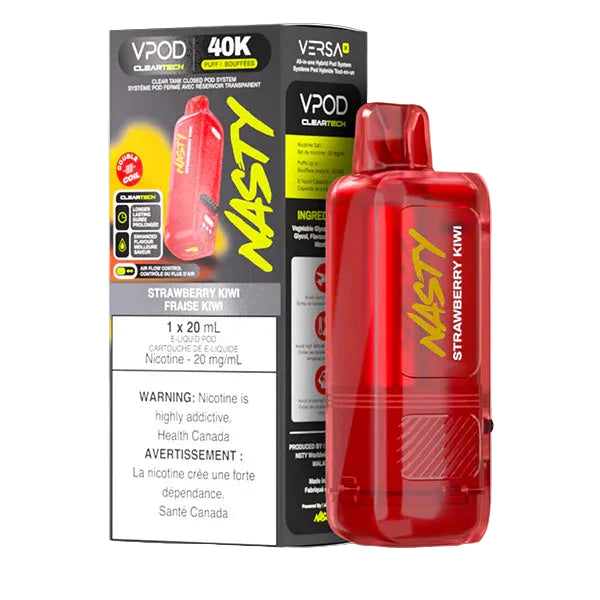 Nasty Versa X Pod 40k - Strawberry Kiwi (PROV)