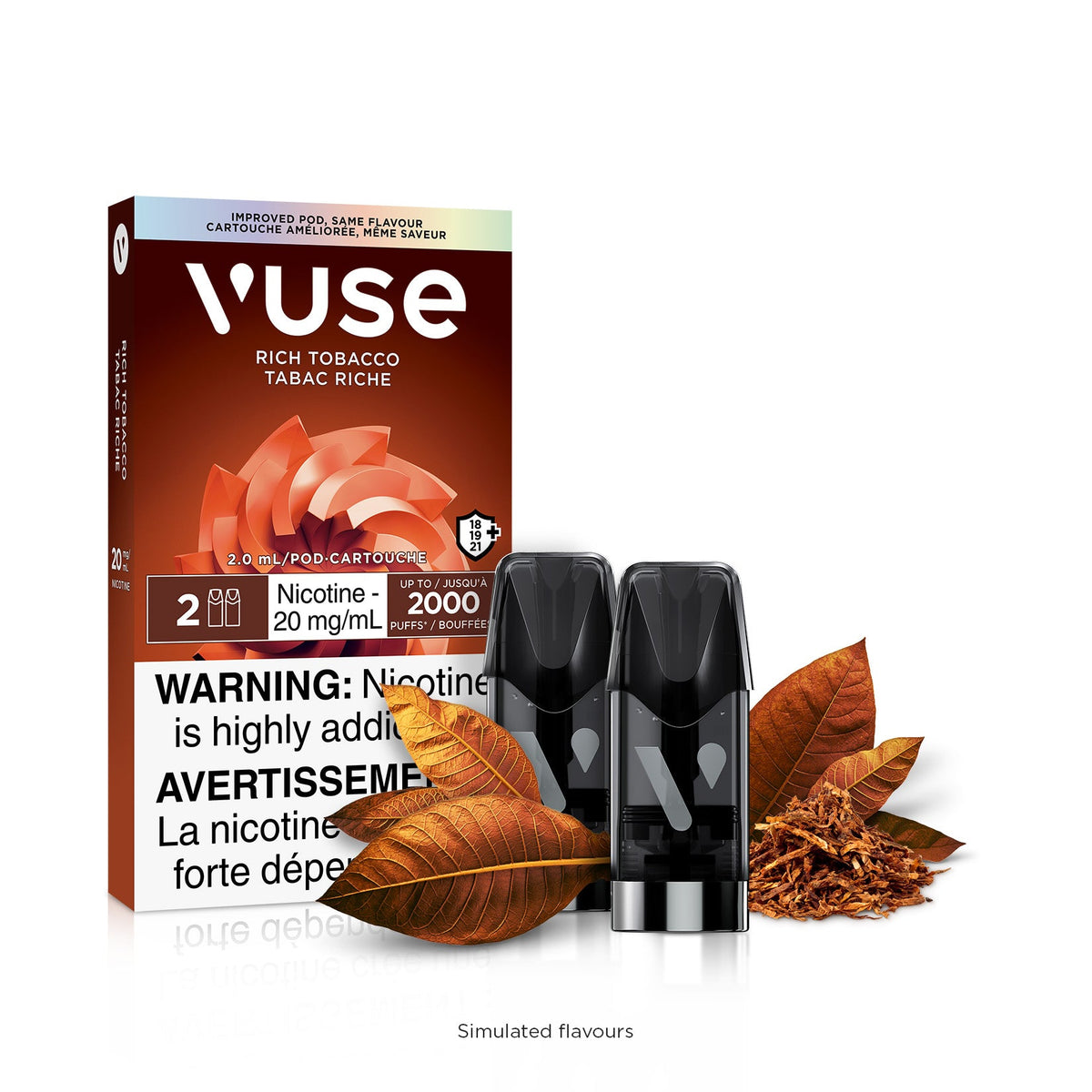 Vuse Pods - Rich Tobacco (PROV)