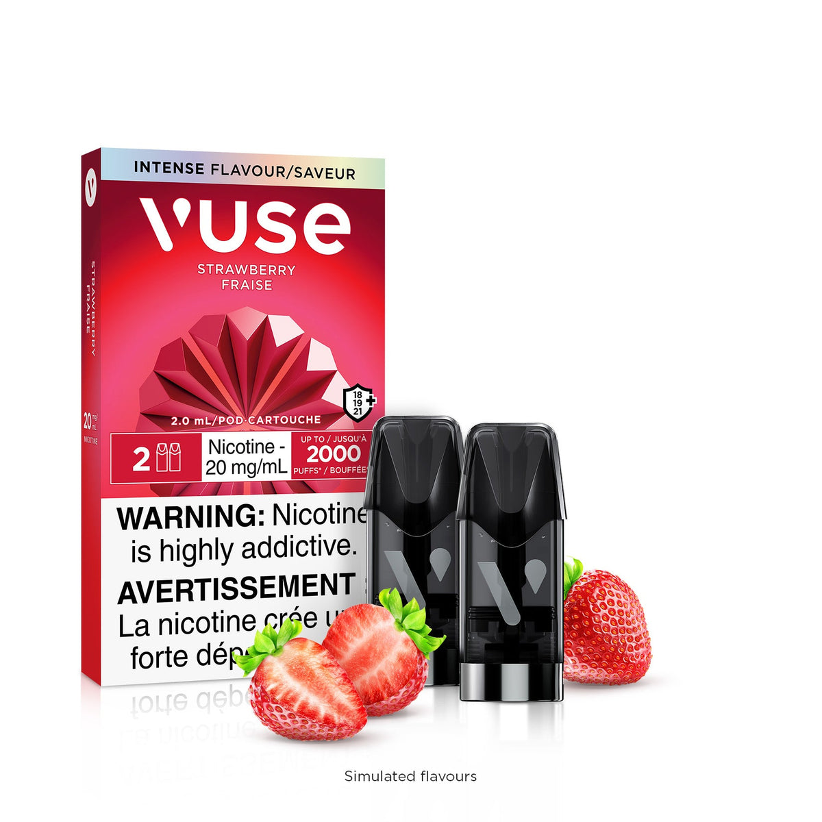 Vuse Pods - Strawberry (PROV)