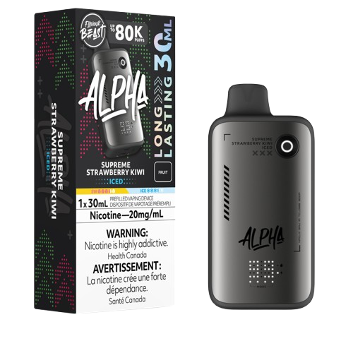 Flavour Beast ALPHA 80k - Supreme Strawberry Kiwi Iced