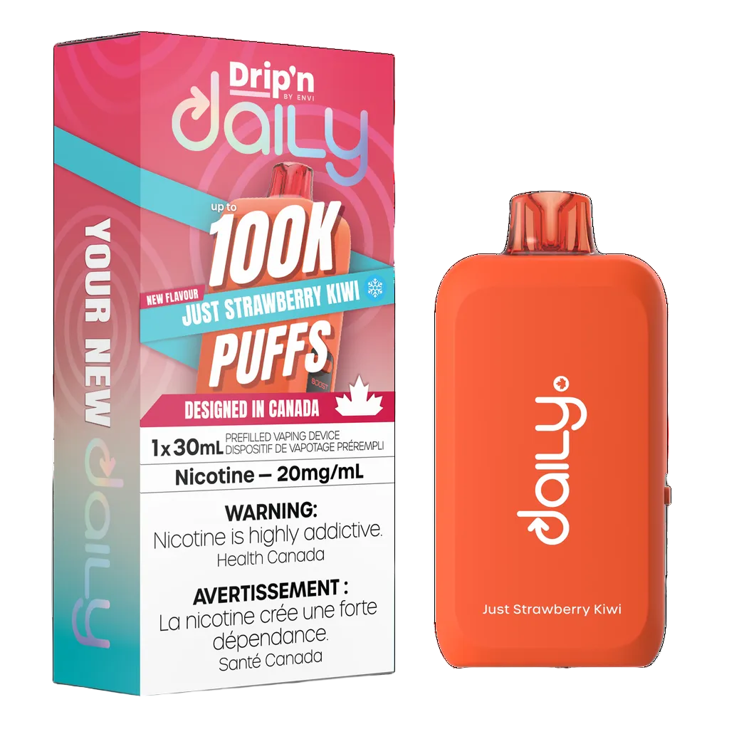 Drip'n Daily 100k - Just Strawberry Kiwi (PROV)
