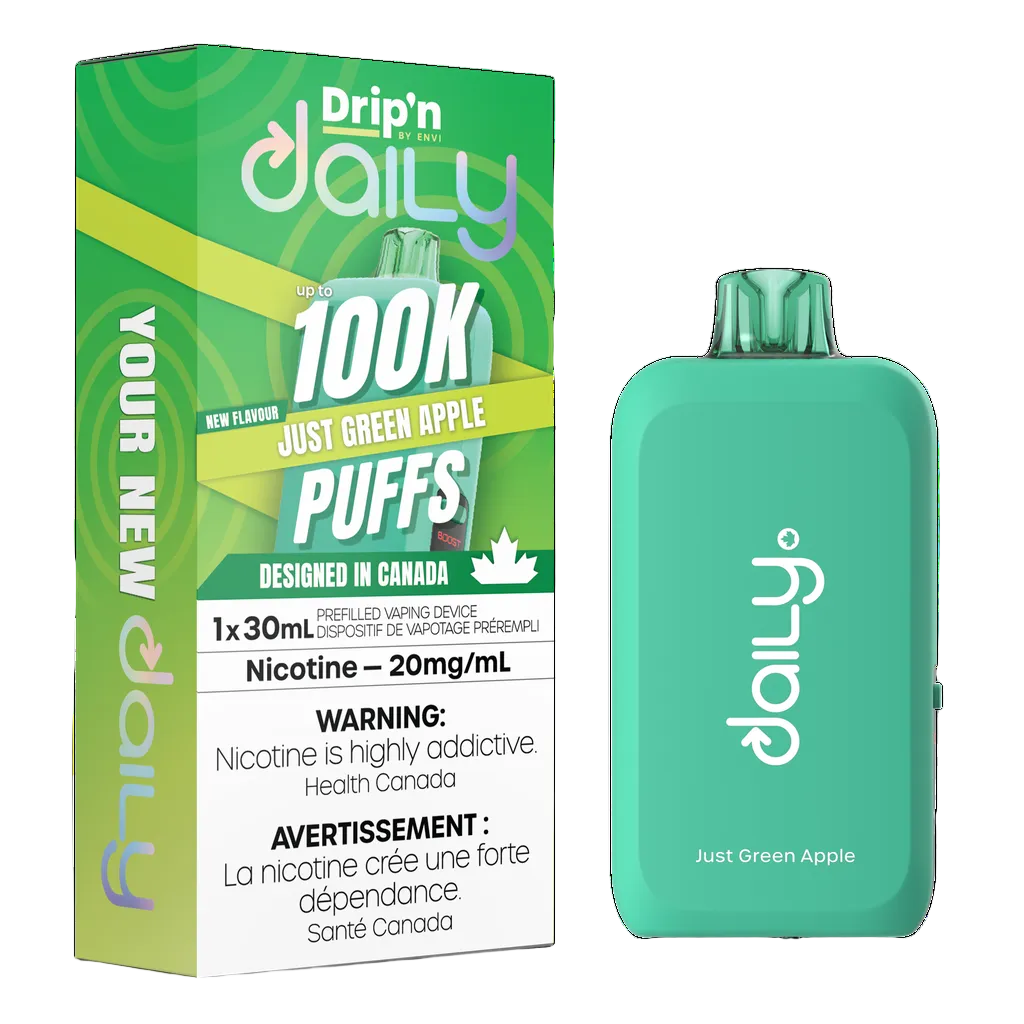Drip'n Daily 100k - Just Green Apple