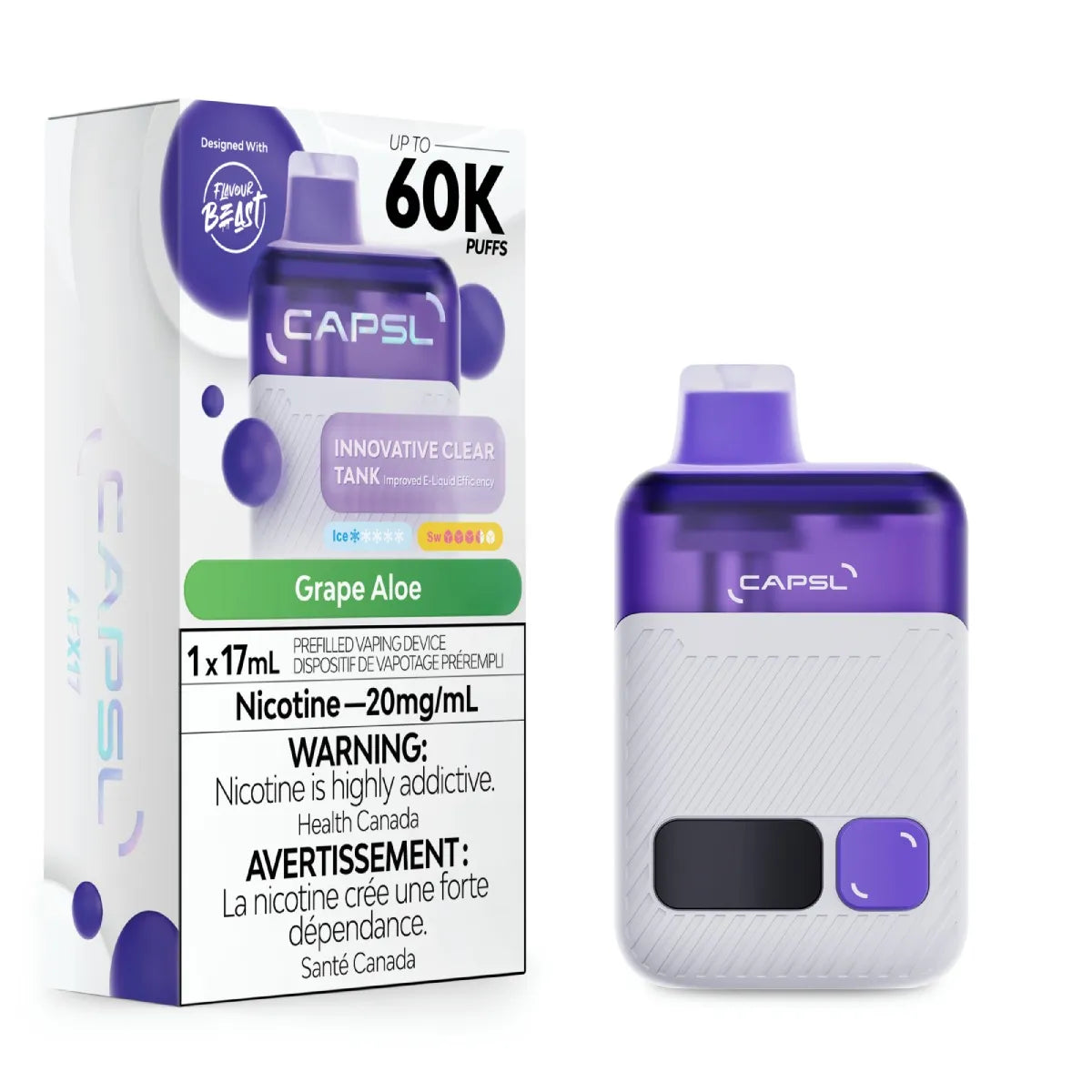 CAPSL AFX17 60k - Grape Aloe (PROV)