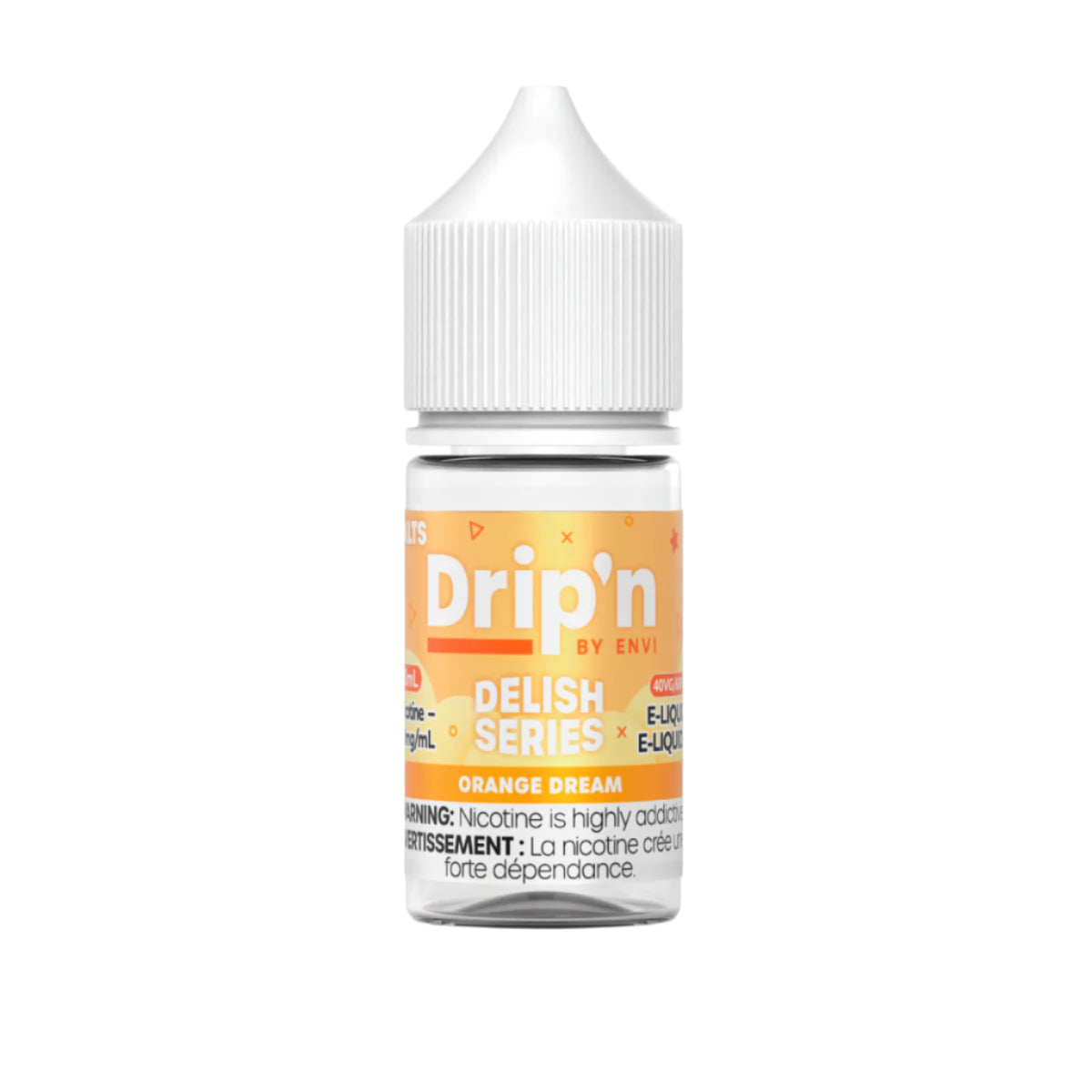 Drip'n by Envi - Delish Series - Orange Dream 30 ml Salt (PROV)