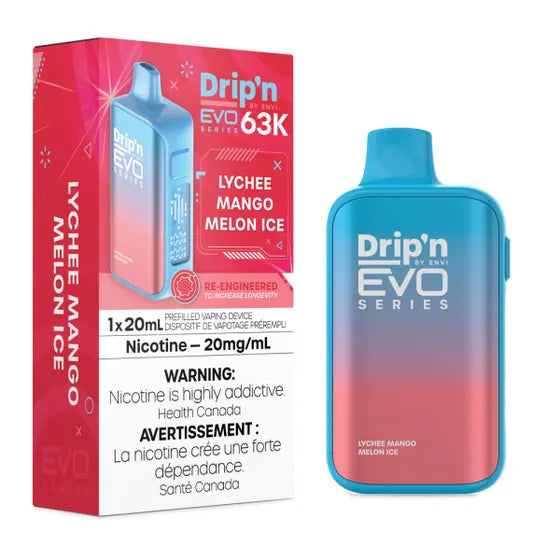 Drip'n Evo 63k - Lychee Mango Melon Ice