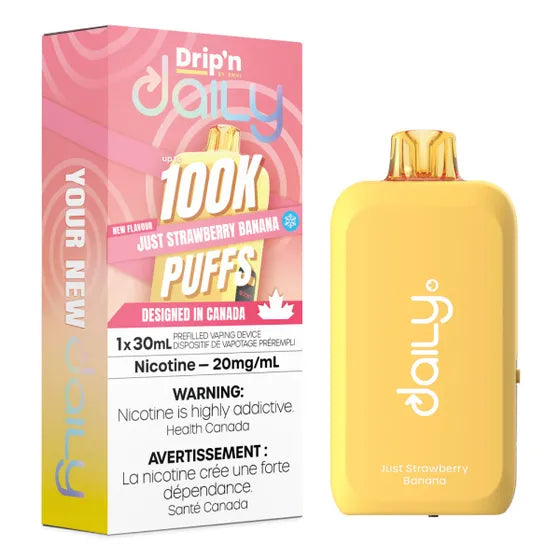 Drip'n Daily 100k - Just Strawberry Banana