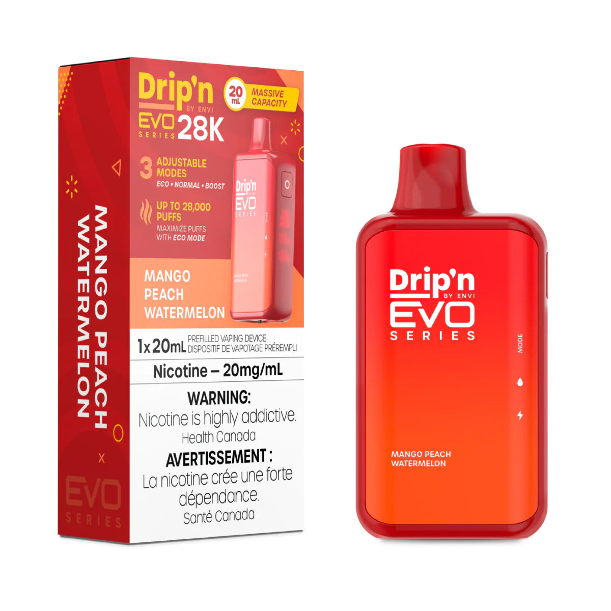 Drip'n Evo 28K - Mango Peach Watermelon (PROV)