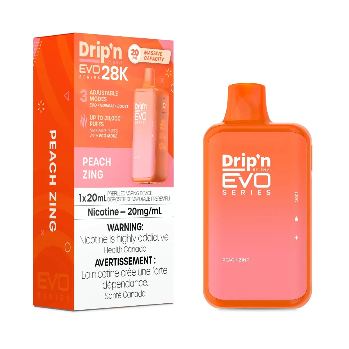 Drip'n Evo 28K - Peach Zing (PROV)