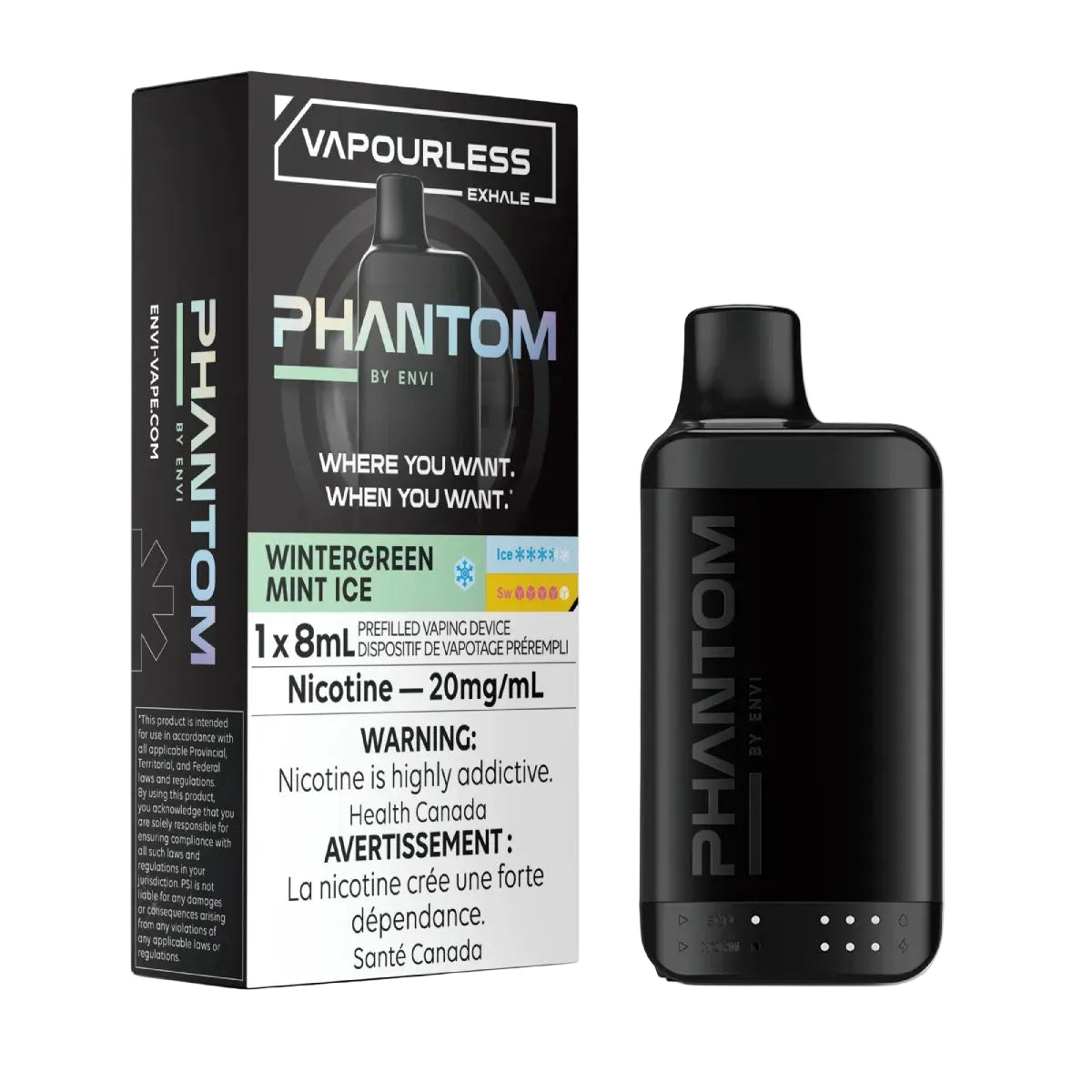Phantom 8ML 14k - Wintergreen Mint Ice
