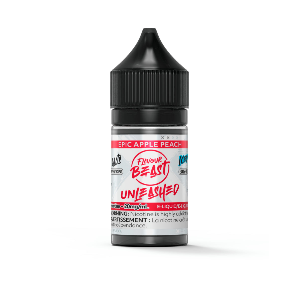 Flavour Beast Unleashed - Epic Apple Peach Iced 30 ml Salt
