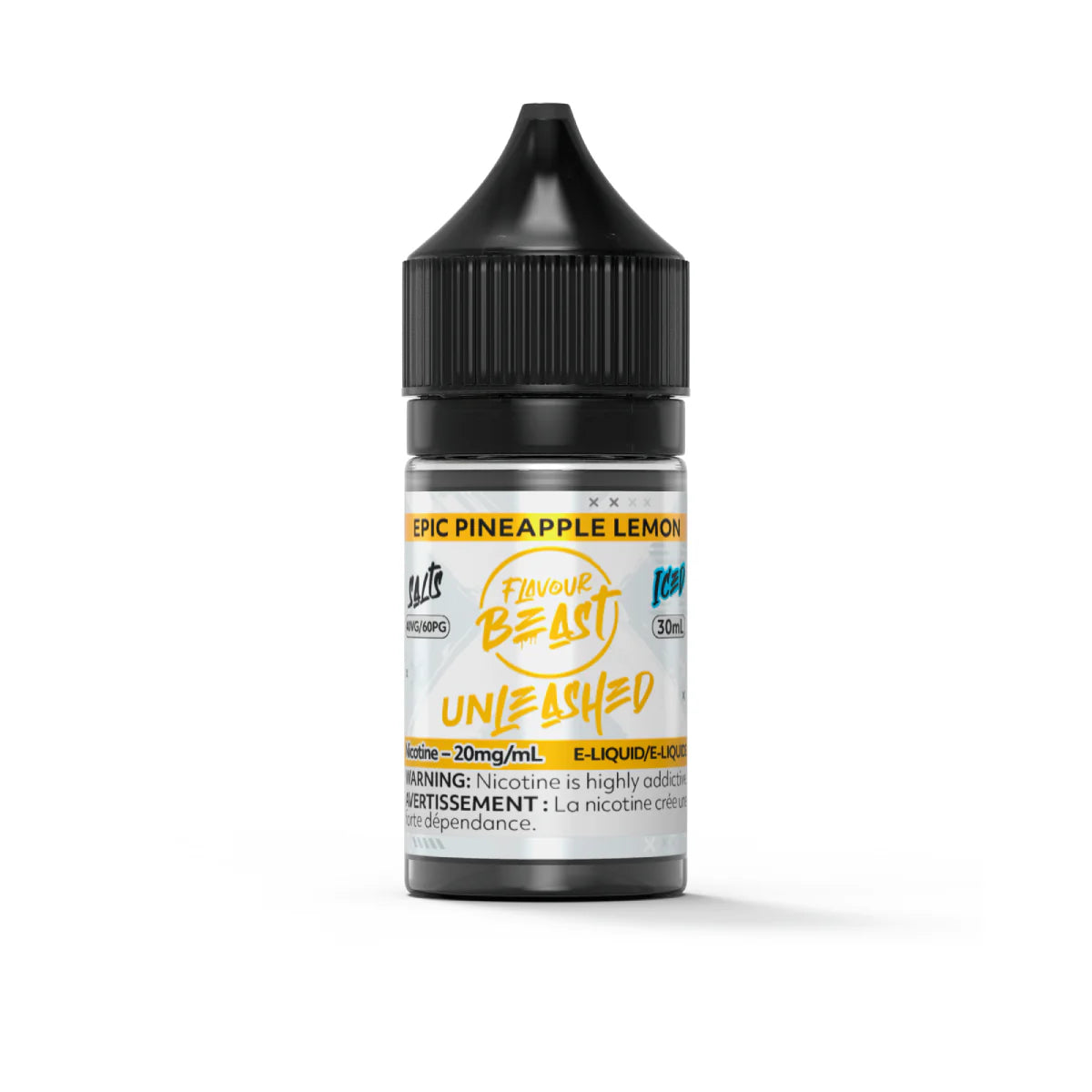 Flavour Beast - Unleashed - Epic Pineapple Lemon Iced 30ml Salt (PROV)