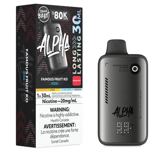 Flavour Beast ALPHA 80k - Famous Fruit KO Iced