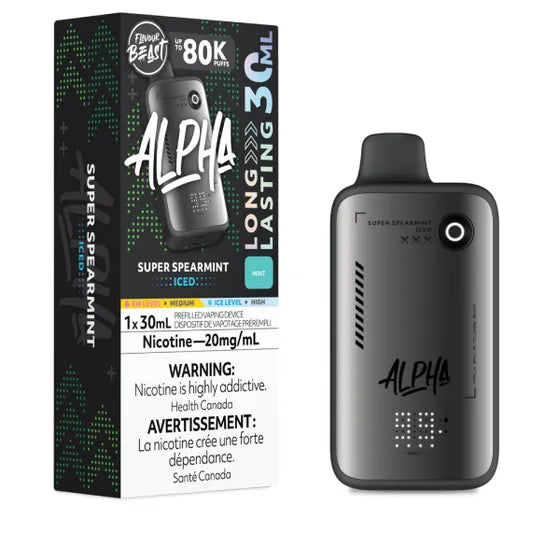 Flavour Beast ALPHA 80k - Super Spearmint Iced