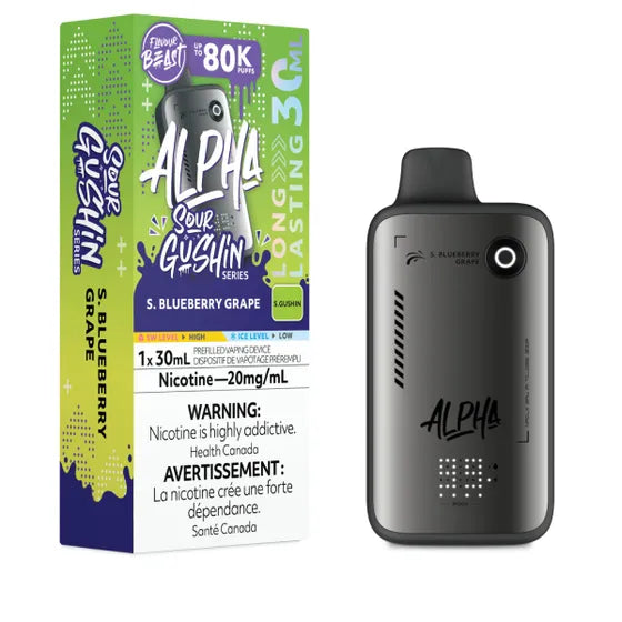 Flavour Beast ALPHA 80k - S. Blueberry Grape