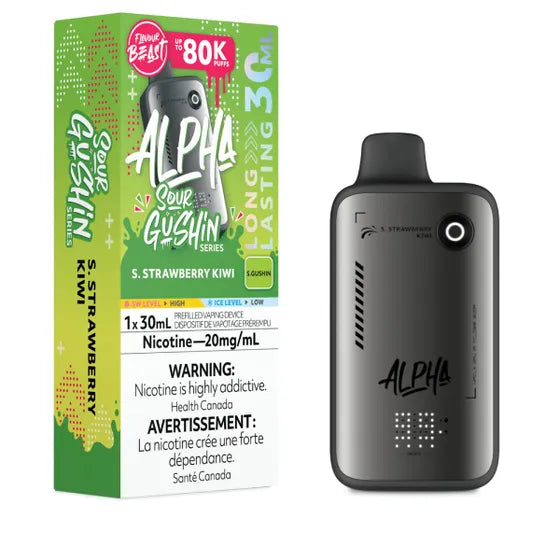 Flavour Beast ALPHA 80k - S. Strawberry Kiwi