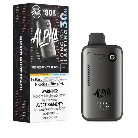 Flavour Beast ALPHA 80k - Wicked White Peach (PROV)