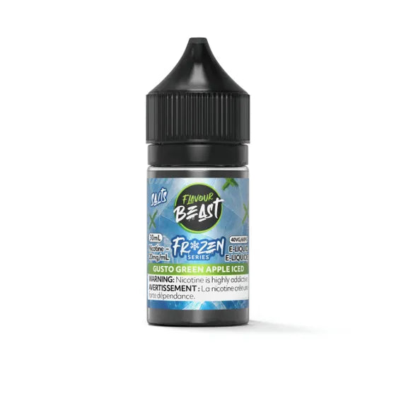 Flavour Beast Frozen Series - Gusto Green Apple Iced 30 mL Salt (PROV)