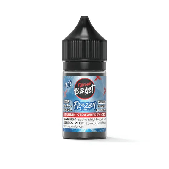 Flavour Beast Frozen Series - Stunnin' Strawberry Iced 30 mL Salt