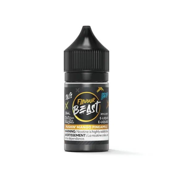 Flavour Beast - Pushin' Mango Pineapple Iced 30 mL Salt