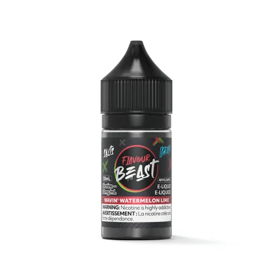 Flavour Beast - Wavin' Watermelon Lime Iced 30 mL Salt (PROV)