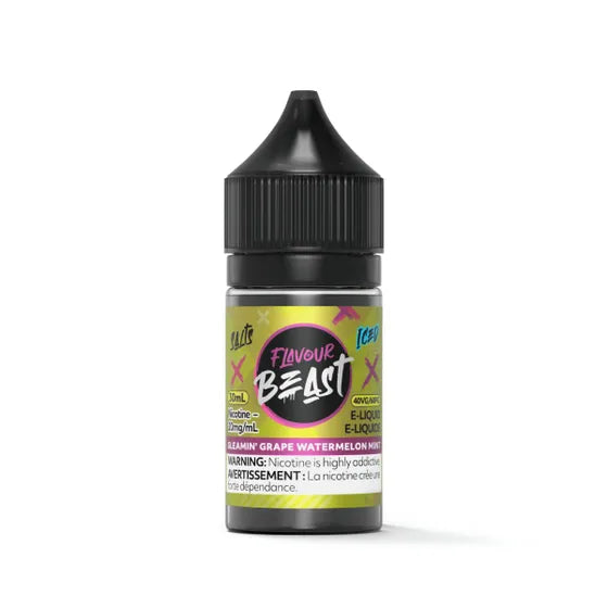 Flavour Beast - Gleamin' Grape Watermelon Mint Iced 30 mL Salt